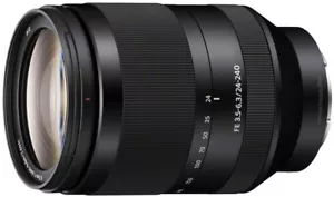 New Sony SEL24240 FE 24-240mm f3.5-6.3 OSS Zoom Lens for Mirrorless Cameras  - Picture 1 of 3