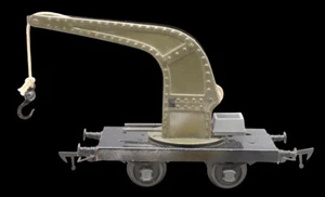 O scale train JEP WAGON CRANE / antique toy - Picture 1 of 2