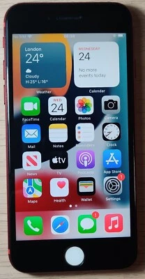 Apple iPhone 7 A1778  256GB Red  (Unlocked) Software Version 15 #874A - Image 1 of 4