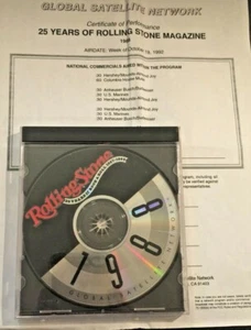 10/19/92 ROLLING STONE '88 TRIBUTE: GEORGE HARRISON, ROBERT PLANT, DEF LEPPARD - Picture 1 of 4