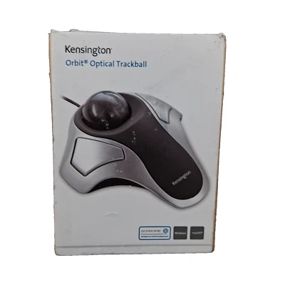 Kensington Orbit Optical Trackball Mouse A12309D - Image 1 of 4