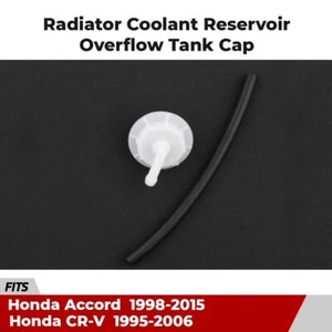 Radiator Coolant Reservoir Overflow Tank Cap Rubber Hose For Honda Accord Acura - Picture 1 of 7