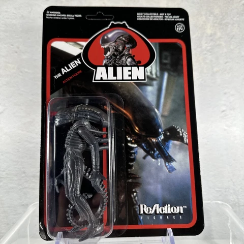 2013 Funko ReAction "The Alien" Action Figure - Brand New & Sealed! Cover