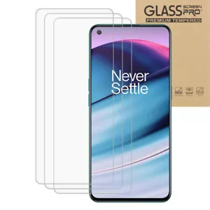 3PK OnePlus 10/8/7/6 Nord N300/N200/N100/N30/N20/N10/CE 2 Lite 5G Tempered Glass - Picture 1 of 18