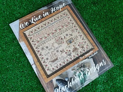 We Live In Hope - Cross Stitch Pattern by Blackbird Designs - 2 Projects - Image 1 of 4
