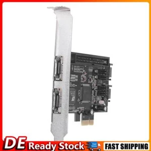 JMB363 PCI-E zu 2 Ports SATA IDE eSATA Adapter Konverter RAID Controller Karten - Bild 1 von 10