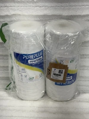 2 Pureplus 10"x4.5" Sediment String Wound Water Filter PPW10BB 5 Micron 10”X4.5” - Image 1 of 4