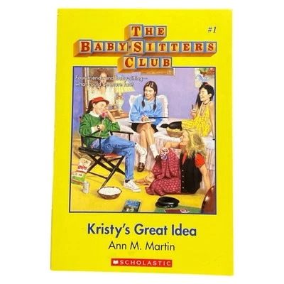 Kristy's Great Idea by Ann M Martin The Baby Sitters Club Paperback Book #1 - Image 1 of 4
