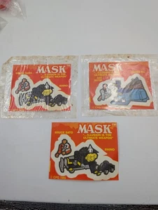 Vintage 1985 MASKE Müsli Sticker Preis Lot 3  - Bild 1 von 4