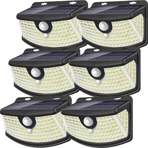 Aootek New Solar Motion Sensor Lights 120 Leds with Lights Reflector,270° Wide A - Picture 1 of 5