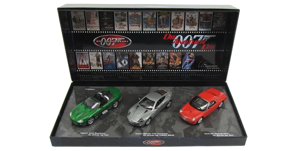 1 43 Minichamps Cofanetto J.Bond Pz.3 402041202 Diecast Modellino