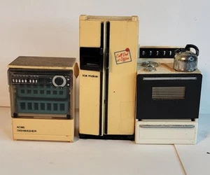 1992 ACME Menge 3 Küchenmagnete - Herd, Kühlschrank, Geschirrspüler (LESEN) - Bild 1 von 21