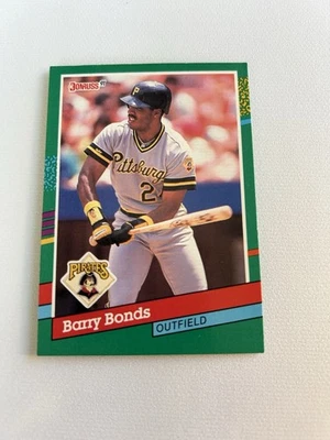 1991 Donruss Barry Bonds strange Print Artifact Error. Gold Diamond , No Dot - Image 1 of 4