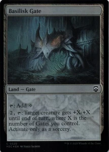MTG Basilisk Gate (Ripple Foil) Foil NM MH3 Commander - Bild 1 von 2