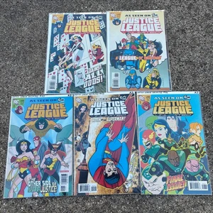 Justice League Unlimited #42 43 44 45 46 lote de ediciones finales en muy buen estado+- (2008 DC Comics) - Imagen 1 de 6