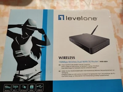 LevelOne WBR-6804 WIRELESS 150MBPS - Image 1 of 3