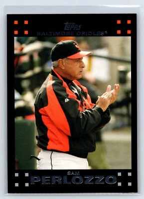 2007 Topps Sam Perlozzo Baltimore Orioles #608 - Image 1 of 2