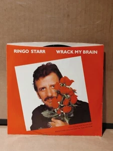 RINGO STARR - WRACK MY BRAIN - VINYL RECORD PICTURE SLEEVE 45 U/min - Bild 1 von 4