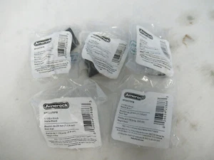 5pk Amerock BP29307FB 1-1/8" Square Knob Matte Black 026634228863 (CC) - Picture 1 of 4