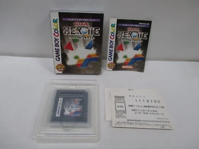 GB -- GLOCAL HEXCITE -- New!! Box. Game Boy, JAPAN Game. 22213 - Image 1 of 4