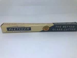 Cortador de vidrio con rodamiento de bronce duro Fletcher punta dorada - Imagen 1 de 11