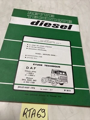 Camion DAF 2800 2805 Motore DKA DKDT DKT DKS Revisione Tecnica Diesel RTD - Immagine 1 di 4