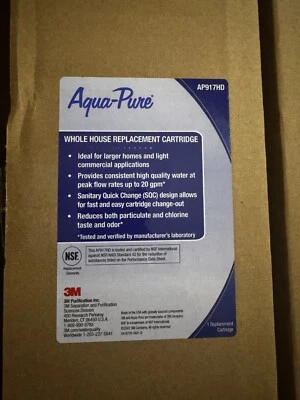 Filtro de agua de repuesto Aqua-Pure AP917HD (CANTIDAD 2) Foto 1 de 2