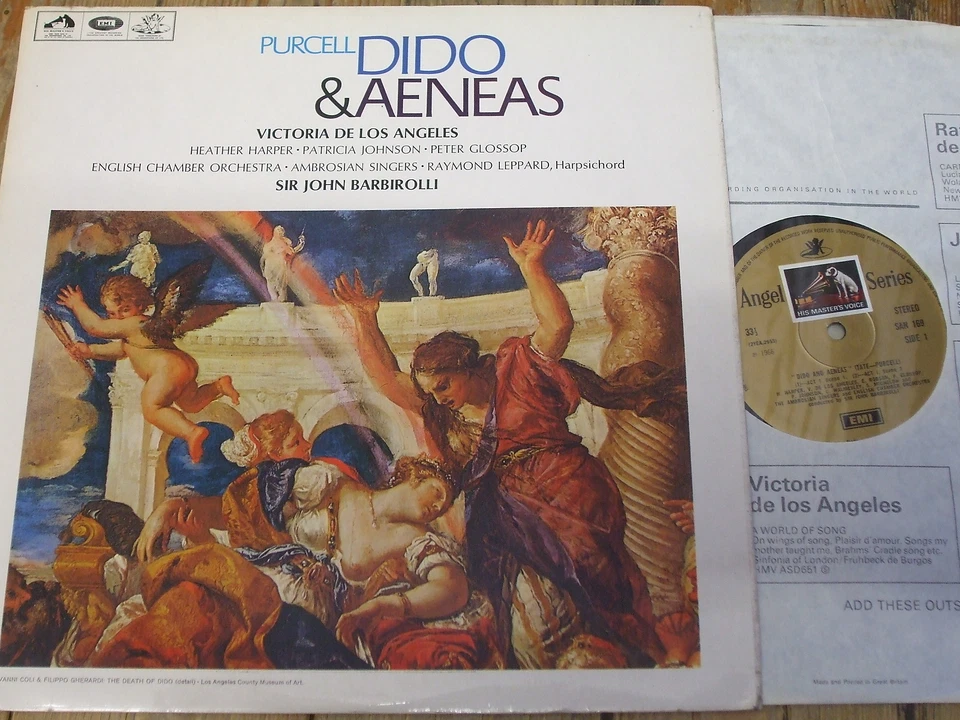 SAN 169 Purcell Dido & Aeneas / de los Angeles / Barbirolli 2 LP box - Image 1 of 1