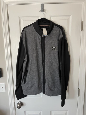 NWT Camp David NCAA Vanderbilt Zip Up Jacket - XL Cover