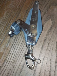 Seaway Fiddle Cam Cleat Beckett Nicro Marine Swivel Snap Shackle - Foto 1 di 8