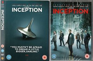INCEPTION Warner Brothers Iconic Moments DVD + Limited Edition Sleeve Slipcover