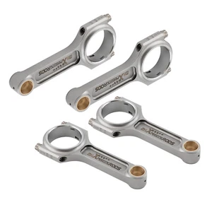 I-Shank Connecting Rod Bielle for Audi VW Golf GTI 1.8T 2.0L 16V 20V 4CYL 144mm/20mm - Picture 1 of 12
