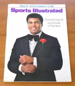 Revista Muhammad Ali 1974 Sports Illustrated sin etiqueta graduable - Imagen 1 de 4