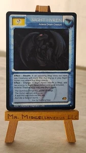 Magi Nation Duel - NIGHT HYREN - Arderial Creature - Awakening * Shadow Dragon - Picture 1 of 2