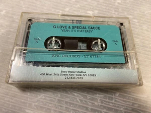 G LOVE & SPECIAL SAUCE Yeah, It’s That Easy 1997 Sony PROMOTIONAL CASSETTE Epic - Picture 1 of 7