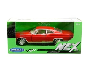 Welly 1:24 1965 Chevrolet Impala SS 396 Hard Top Red Diecast Model Car 22417 - Picture 1 of 1