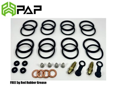 Kit de reconstrucción de sello de pistón pinza de freno delantero Suzuki 1990 RGV250 L VJ21 - Imagen 1 de 4