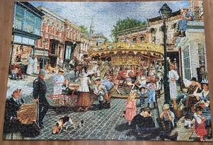 Masterpieces "Das Karussell" 1000 Teile Puzzle vollständig Susan Brabeau - Bild 1 von 16