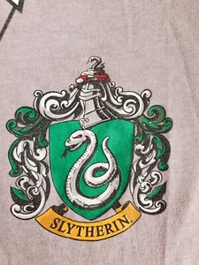 Harry Potter Slytherin T-Shirt With Detachable Cape Size 2XL (19) Gray Youth - Picture 1 of 8