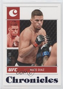 2022 Panini Chronicles UFC Blue /99 Nate Diaz #9