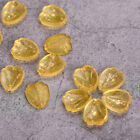 10pcs 12mm Flower Petal Shape Lampwork Glass Loose Beads For Jewelry Making Diy