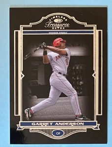 2004 Donruss Timeless Treasures /999 GARRET ANDERSON #2 Angels - Picture 1 of 2