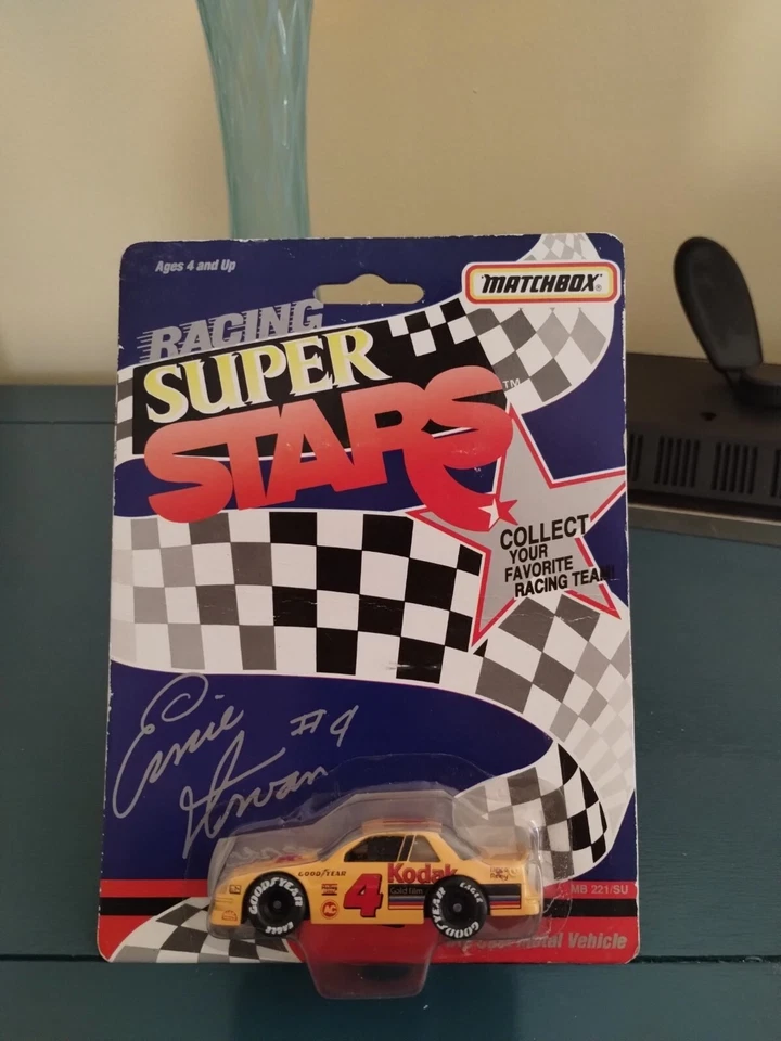 Matchbox Racing Super Stars 1991 1:64 Ernie Irvan #4 Kodak Chevy Lumina Foto 1 de 1