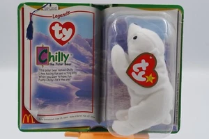 McDonald’s Ty Chilly 2000 Gorro Baby Legends De Colección Nuevo En Caja - Imagen 1 de 6