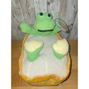 Sugarloaf Bathtub Buddies Frog Plush Toy Iridescent Bathtub Stuffed Animal - Picture 1 of 10
