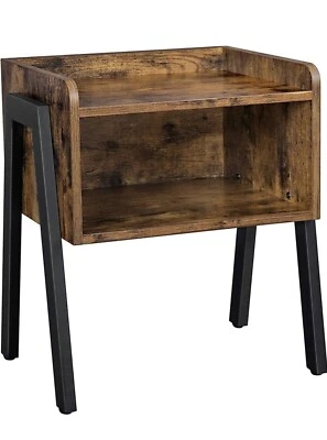 Rustic Bedside Table - Image 1 of 4