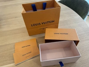 Authentic Louis Vuitton Sunglasses Box / Gift Bag / Envelope (bought this week) - Picture 1 of 3