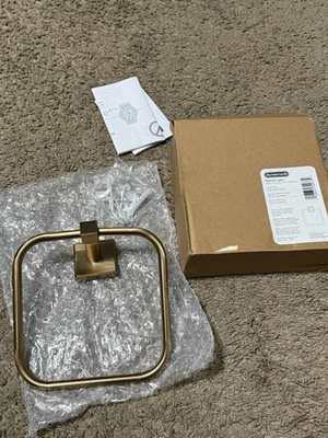 Anillo de toalla montado en la pared Amerock BH36072CZ Appoint 7-1/16" - bronce champán Foto 1 de 4