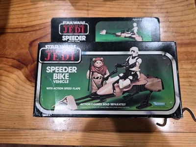 BICICLETA SPEEDER KENNER 1983 STAR WARS RETURN OF THE JEDI DE COLECCIÓN SIN USAR SELLADA Foto 1 de 4