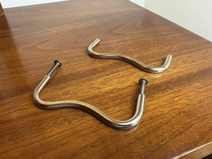 Herman Miller George Nelson (2) Half X-Spider drawer pulls Hardware Vtg - Picture 1 of 5